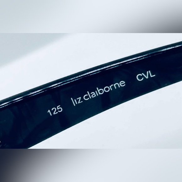 Liz Claiborne L515/S Black Gray Oval Sunglasses Frames main image 8